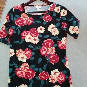 SOLD Lularoe Gigi Small Floral polka dots